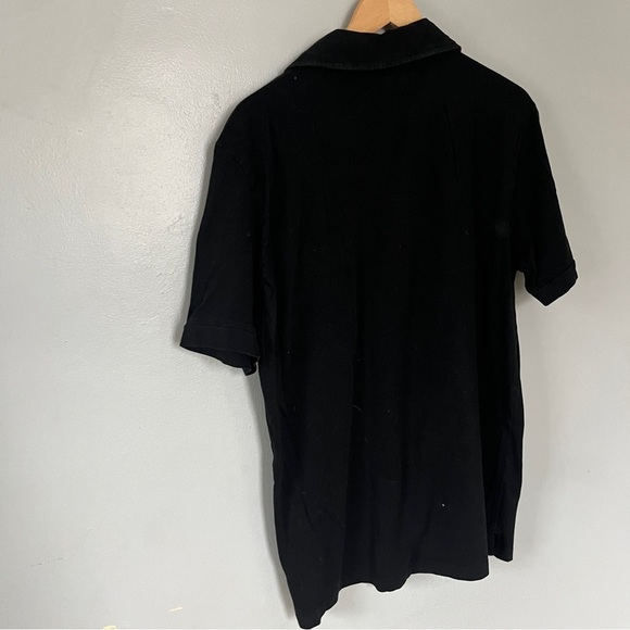 Express Men’s Standard Modern Fit Polo Shirt Black Large - Picture 5 of 7